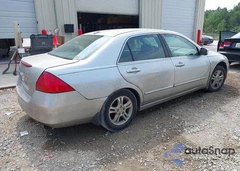 2007 Honda Accord 2.4 Ex из США, поврежденный, VIN 1HGCM56767A076444